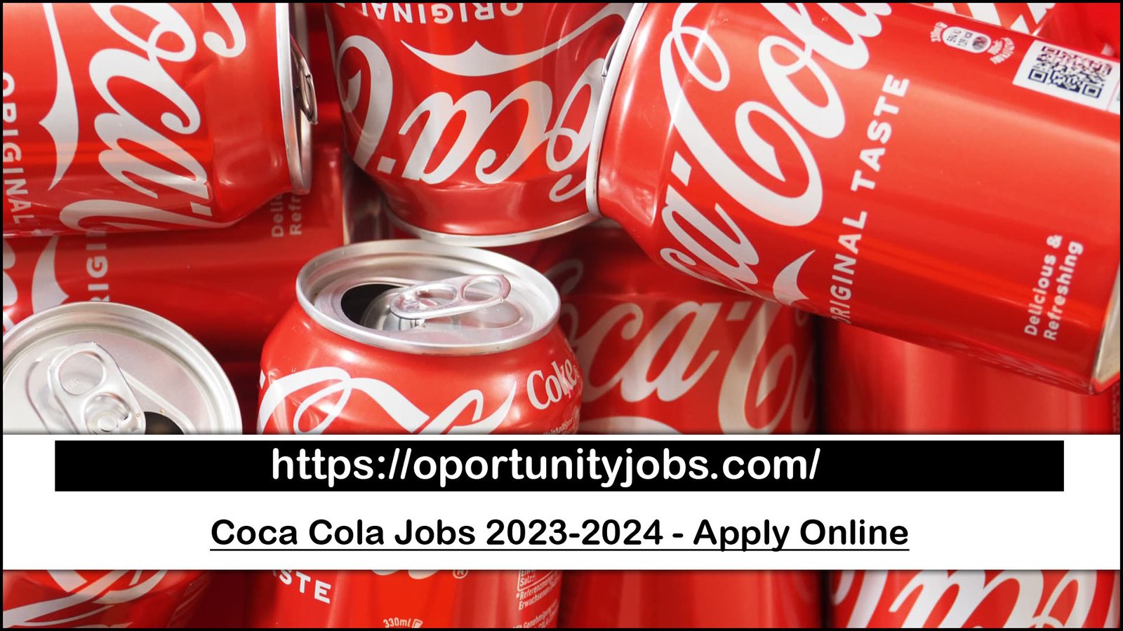 Coca Cola Jobs 2023-2024