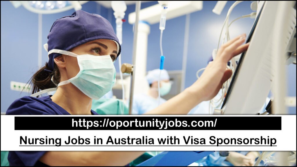 Nursing Jobs in Australia with Visa Sponsorship