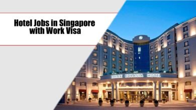 Hotel Jobs in Singapore with Work Visa