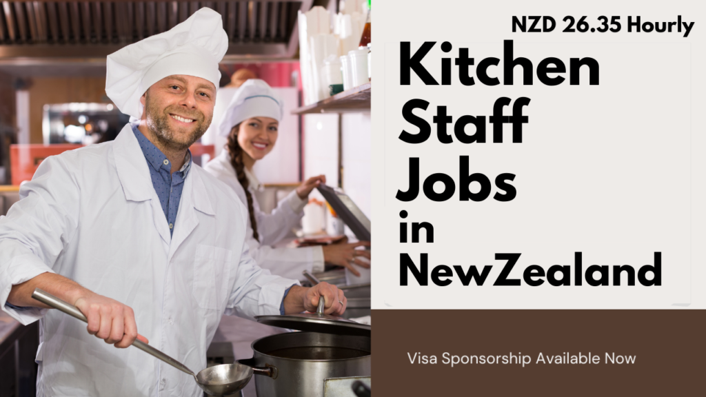 Kitchen Staff Jobs in New Zealand