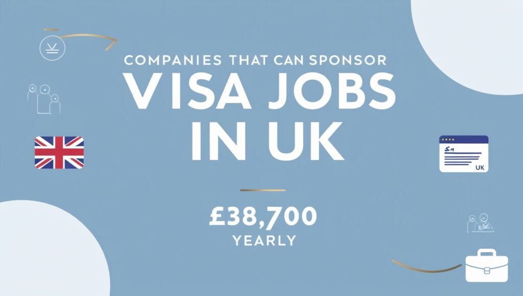 Companies Sponsor Visa Jobs in UK
