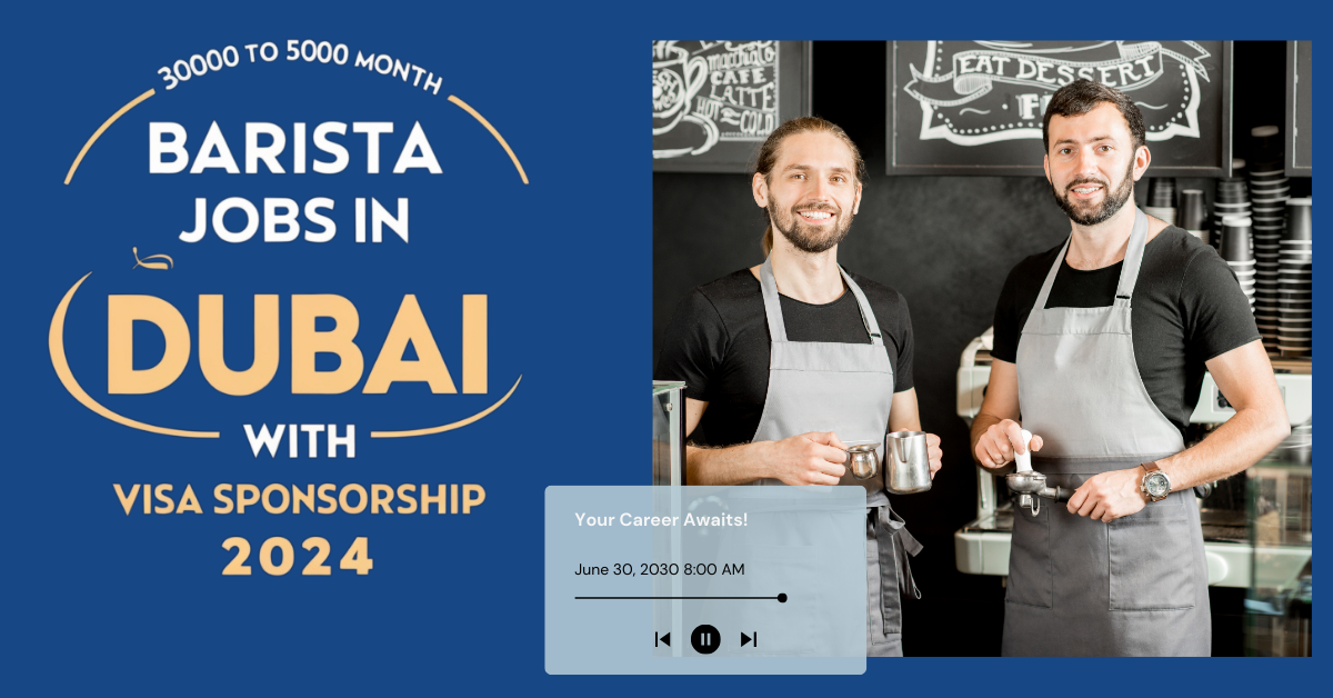 Barista Jobs in Dubai