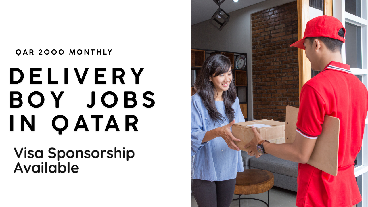 Delivery Boy Jobs in Qatar