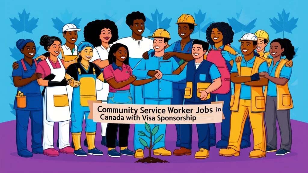 Community Service Worker Jobs in Canada with Visa Sponsorship 2025