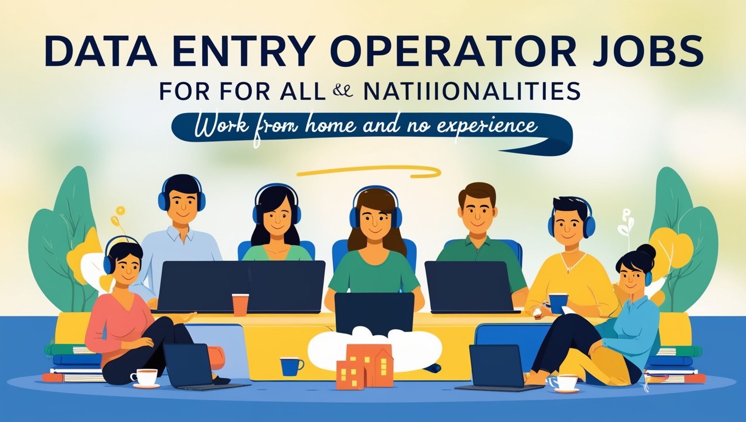 Data Entry Operator Jobs for All Nationalities Work From Home