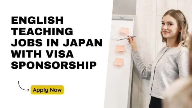 English Teaching Jobs In Japan With Visa Sponsorship 2025 Oportunityjobs