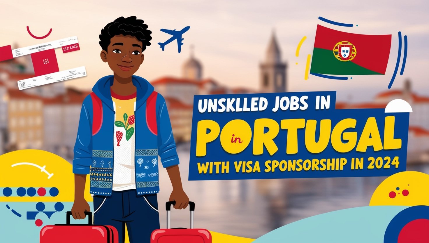 Unskilled Jobs in Portugal with Visa Sponsorship 2024