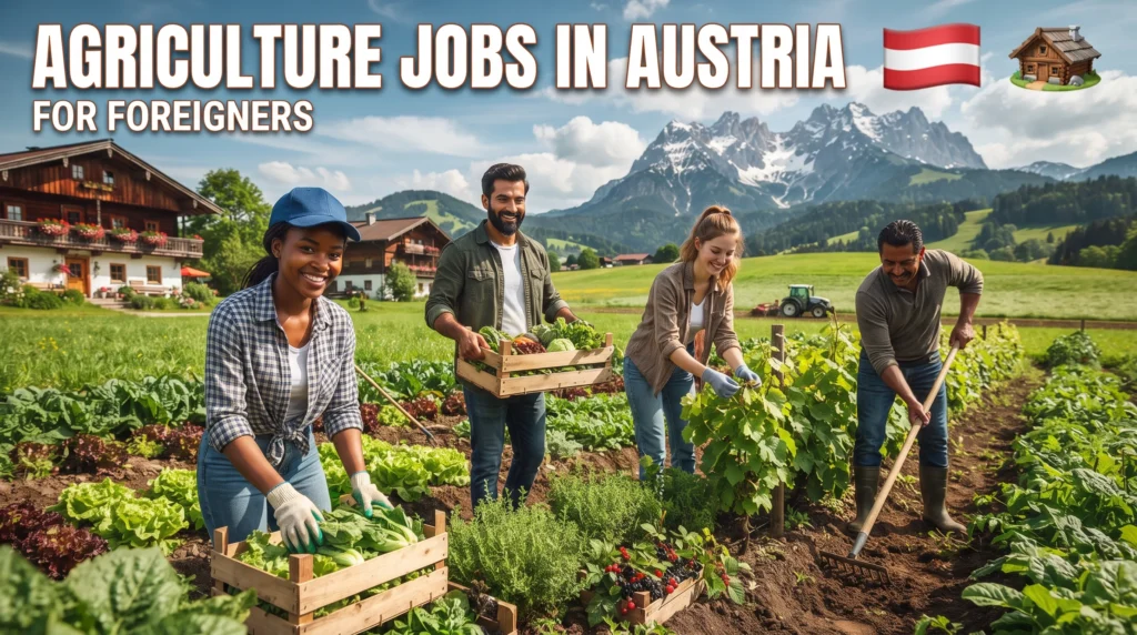 Agriculture Jobs in Austria for Foreigners
