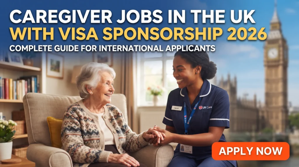 Caregiver Jobs in the UK with Visa Sponsorship