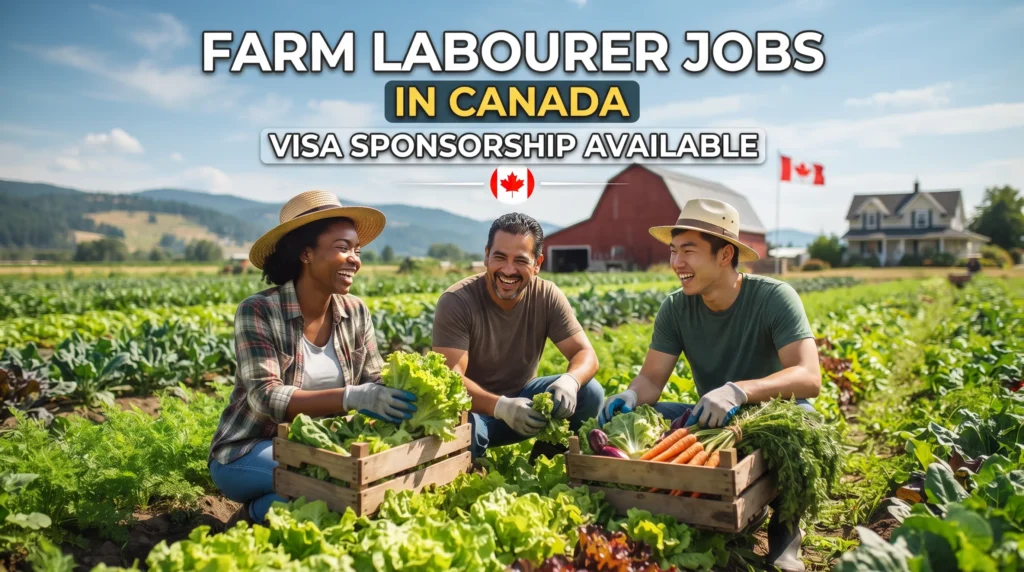 Farm Labourer Jobs in Canada with Visa Sponsorship