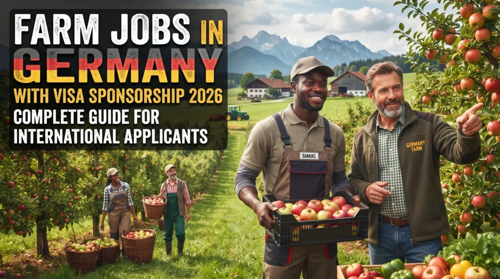 Farm Jobs in Germany with Visa Sponsorship