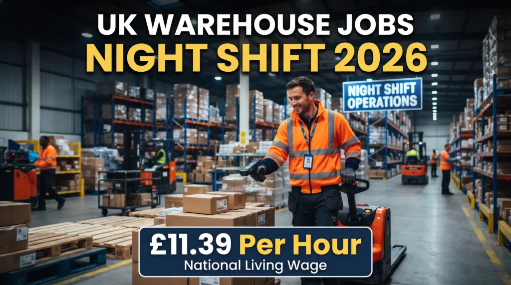 Night Warehouse Worker Jobs in the UK