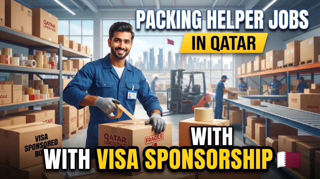 Packing Helper Jobs in Qatar with Visa Sponsorship