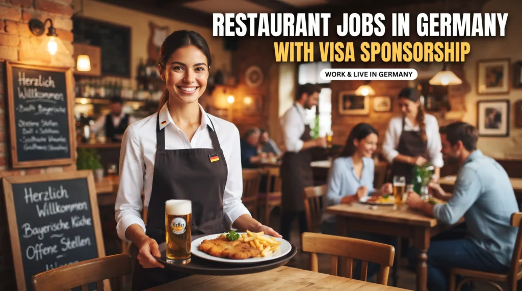 Restaurant Jobs in Germany with Visa Sponsorship