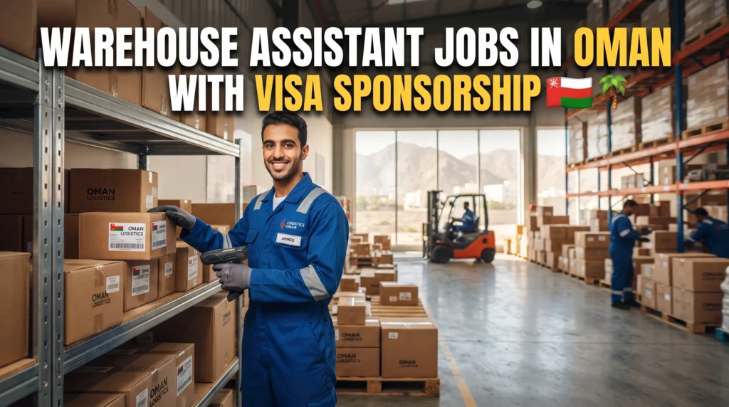 Warehouse Assistant Jobs in Oman with Visa Sponsorship