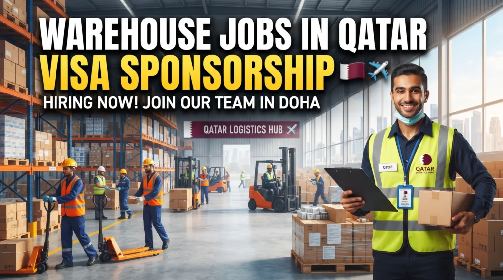 Warehouse Jobs in Qatar with Visa Sponsorship