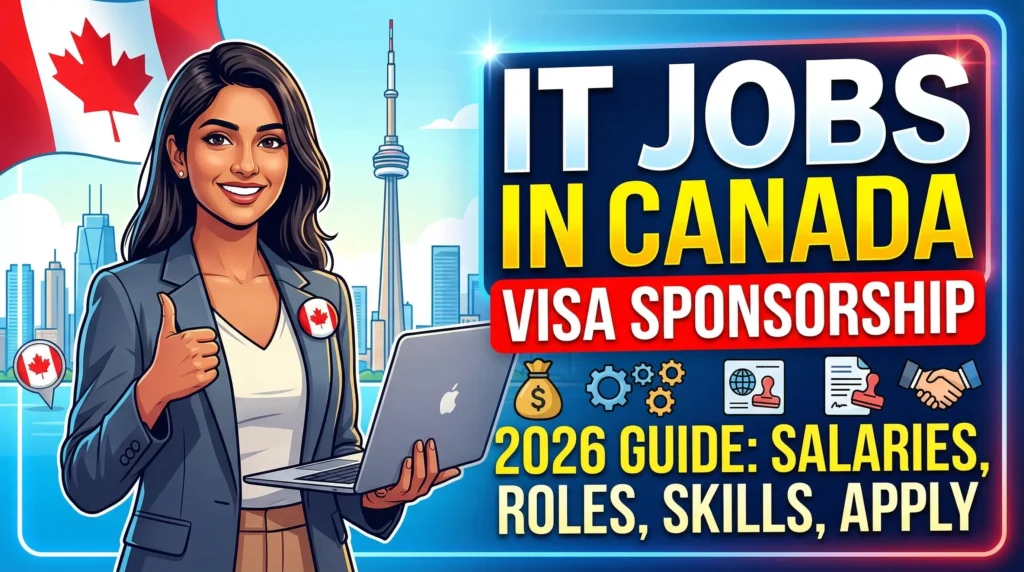 IT Companies Jobs in Canada with Visa Sponsorship 2026 – Salary Guide, Roles, Skills & Application Process