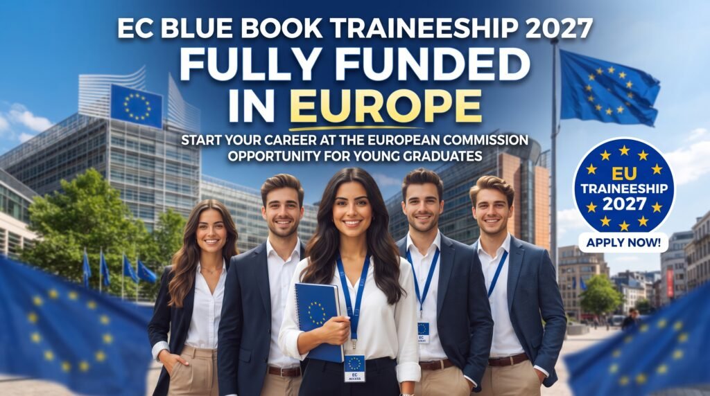 EC Blue Book Traineeship 2027 in Europe
