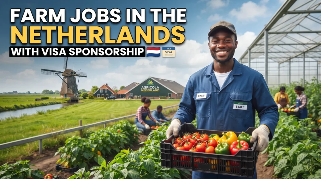Farm Jobs in the Netherlands with Visa Sponsorship 2026: Guide for International Workers