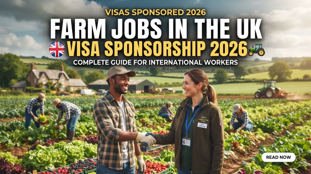Farm Jobs in the UK with Visa Sponsorship