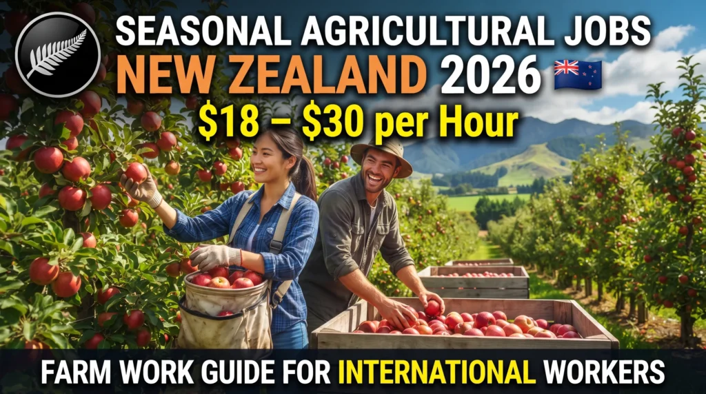 Seasonal Agricultural Jobs in New Zealand