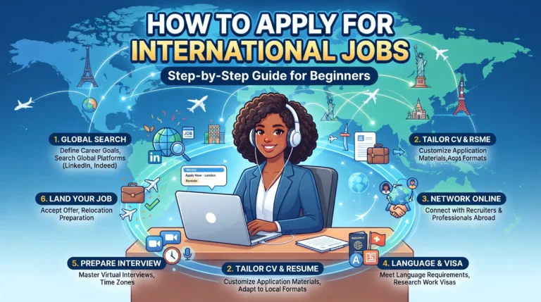 How to Apply for International Jobs: Step-by-Step Guide for Beginners