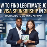 How to Find Legitimate Jobs With Visa Sponsorship in 2026