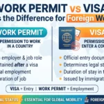 Work Permit vs Visa: What Is the Difference for Foreign Workers